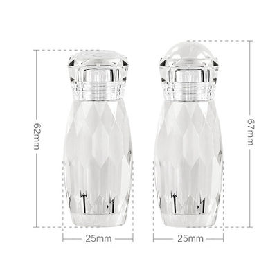 25mm Diamater Κρέμα Φροντίδας Δέρματος Βάζα Μοναδική Κοσμητική Βάζες Προσαρμοσμένο χρώμα