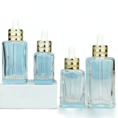 OEM ODM 50 ml γυάλινα μπουκάλια σταγονιδίων Ανακυκλώσιμα άδεια μπουκάλια περιποίησης δέρματος