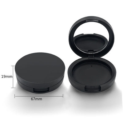 Ματ μαύρο εξατομικευμένο κενό θήκη σκόνης 67mm * 19mm
