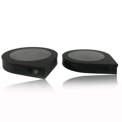 39mm/27mm Πάν στρογγυλό κενό συμπαγές θήκη σκόνης με καθρέφτη ελαφρύ βάρος