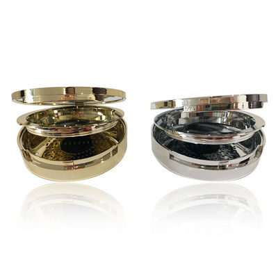 OEM ODM 74.9*19mm κενή συμπαγή θήκη σκόνης με ενσωματωμένο καθρέφτη
