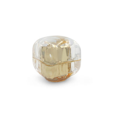 50g Διαρροή Proof Cosmetic Κρέμα Jar Διαμάντι Ακρυλικό Μικρό Jar Προσαρμοσμένο λογότυπο Διαθέσιμο