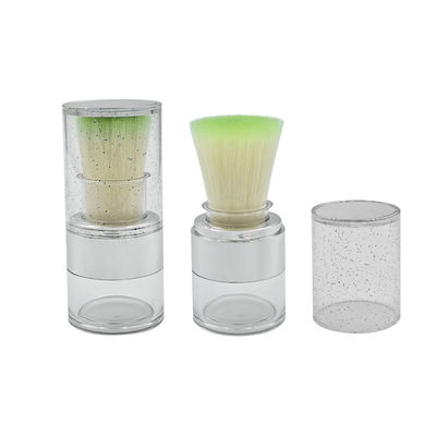 15g Twist Open Clear Loose Powder Case για βιώσιμη εφαρμογή σκόνης με προσαρμοσμένο λογότυπο