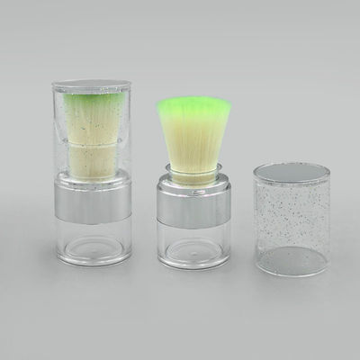 15g Twist Open Clear Loose Powder Case για βιώσιμη εφαρμογή σκόνης με προσαρμοσμένο λογότυπο