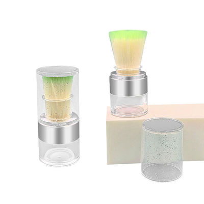 15g Twist Open Clear Loose Powder Case για βιώσιμη εφαρμογή σκόνης με προσαρμοσμένο λογότυπο